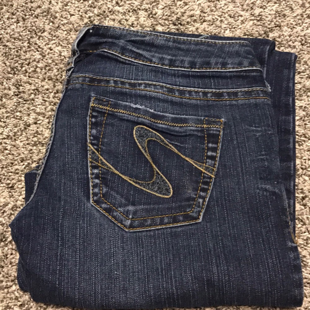 Silver Tuesday flare jeans